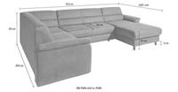 sit&more Zithoek inclusief boxspring/binnenveringsinterieur, naar keuze met slaapfunctie, vrij plaatsbaar