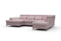 sit&more Zithoek met zitdiepteverstelling en binnenvering, naar keuze met slaapfunctie en bedkist, telkens inclusief 3 lendenkussens