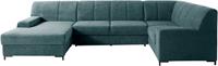 DOMO collection Wohnlandschaft »Ledas«, mit extrabreiten Armteilen, wahlweise mit Bettfunktion