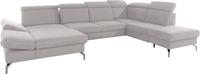 sit&more Zithoek Poothoogte 15 cm, inclusief verstelbare zitdiepte, armleuningen en hoofdeind