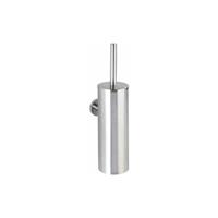 Wenko toiletborstelhouder Bosio Shine 40,5 cm RVS matzilver