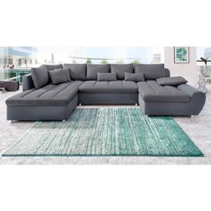 Sit&more Wohnlandschaft »Bandos«, in 2 unterschiedlichen Größen, wahlweise mit Bettfunktion und Bettkasten, inklusive Zierkissen, frei im Raum stellbar, Recamiere links oder rec