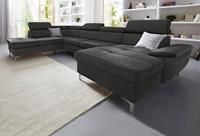 Exxpo - sofa fashion Wohnlandschaft, wahlweise mit Bettfunktion und Bettkasten