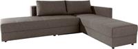 LOOKS BY WOLFGANG JOOP Hoekbank LooksIII door draaifunctie tot bed verwisselbaar, inclusief opbergvak