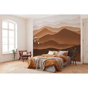 Home24 Vlies-fotobehang Macchiato Mountains, Komar