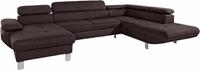 Exxpo - sofa fashion Wohnlandschaft, wahlweise mit Bettfunktion