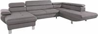 exxpo - sofa fashion Zithoek optioneel met bedfunctie