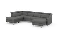 sit&more Zithoek Freetown met verstelbare hoofdsteun en comfortabele binnenvering, naar keuze met slaapfunctie en bergruimte