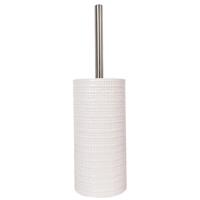 Spirella toiletborstel met houder Venise wit