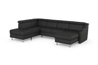 sit&more Zithoek Freetown met verstelbare hoofdsteun en comfortabele binnenvering, naar keuze met slaapfunctie en bergruimte