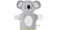 Erwin Müller Kinder-Waschhandschuh 2-in1 Frottier Koala grau