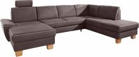 Exxpo - sofa fashion Wohnlandschaft, wahlweise mit Bettfunktion und Bettkasten