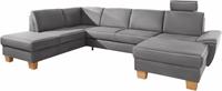 Exxpo - sofa fashion Wohnlandschaft, wahlweise mit Bettfunktion und Bettkasten