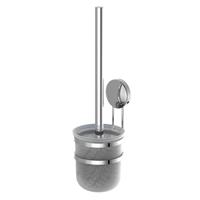 EISL Toilettenbürstenhalter Chrom 10x10x33,5 cm - Silber - 
