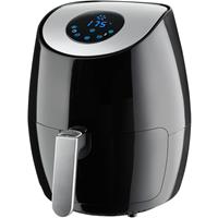 TECTAKE Heißluftfritteuse Mitch 3,6 l - Fritteuse, Küchengerät, Küchenmaschine - schwarz