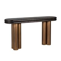 Richmond Interiors Richmond Sidetable Macaron Eikenhout en metaal, 160cm - Bruin