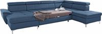 Exxpo - sofa fashion Wohnlandschaft, wahlweise mit Bettfunktion und Bettkasten