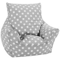 KNORRTOYS.COM Kindersitzsack Dots grey grau