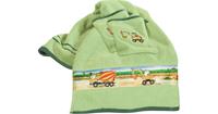 Erwin Müller Kinder-Frottier-Set 3-tlg. Frottier grün Gr. one size