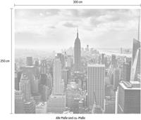 Komar Vliestapete »NYC Black«, glatt, Stadt