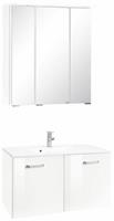 welltime Badkamerserie Ravenna Breedte 70 cm, inclusief badkamerspiegel (2-delig)