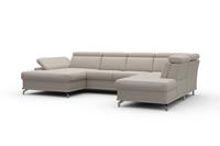 sit&more Zithoek met zitdiepteverstelling en binnenvering, naar keuze met slaapfunctie en bedkist, telkens inclusief 3 lendenkussens