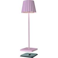 Sompex Troll 2.0 | LED tafellamp voor buiten en binnen | Werkt op accu | Aluminium | Dimbaar | Incl. Inductie | Roze