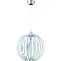 TRIO Moderne Hanglamp Zucca - Staal - Transparant