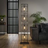 Hoyz Collection Hoyz - Vloerlamp Cubic Tower - 4 Lampen - 34x24x160