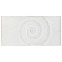 DKD Home Decor Kopfende des Betts  natürlich Weiß Holz MDF (160 x 3.5 x 80 cm)