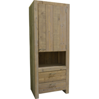 Wood4you Steigerhouten kast - model 1 afm 70Bx200Hx50D