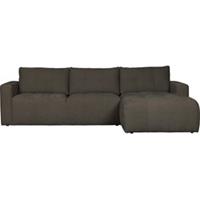 Vtwonen Bar Chaise Longue Rechts - Stof - Antraciet - 87x280x170