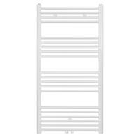 SaniGoods Base handdoek radiator 120x60 616 watt MO aansluiting mat wit