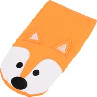 Smithy Waschhandschuh Wasch & Play Fuchs, 24x24cm, orange