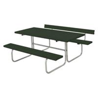 Trendyard Picknicktafel Retro Groen 1 Rugleuning