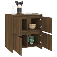 Vidaxl Sideboard Braun Eichen-optik 70x41x75 Cm Spanplatte