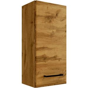 LOMADOX Badmöbel Hängeschrank 30 cm breit MORISSON-03 in Wotan Eiche Nb., B/H/T: ca. 30/64/20 cm