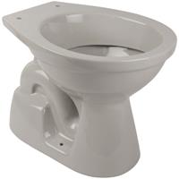 BELVIT Stand-WC Tiefspüler Abgang Boden Senkrecht Toilette WC Manhattan Grau