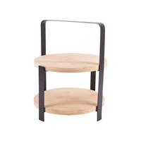 Gusta Etagère Bamboe Ø21,5x26,5