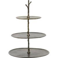 Light & Living Etagere Tresa - Antiek Brons - 3 Laags - 31x35x45cm