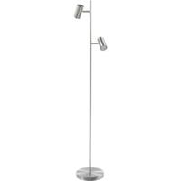 Highlight Burgos - Vloerlamp - GU10 - 23 x 23 x 142cm - Nikkel