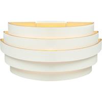 Highlight Scudo - Wandlamp - G9 - 25 x 12.5 x 12.5cm - Wit en Goud