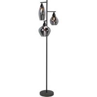 Highlight Cambio - Vloerlamp - E14 - 25 x 25 x 161cm - Zwart