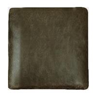 NAHKA leren kussen NIILO 50 x 50 - Earth Stone