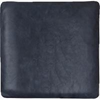 NAHKA leren kussen NIILO 50 x 50 - Inky Blue