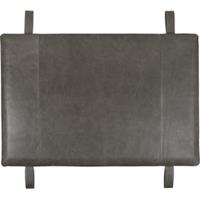 NAHKA Leren mat JUKKA 120 x 80 cm - Earth Stone