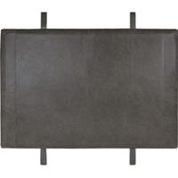 NAHKA Leren mat KJELL 150 x 100 cm - Earth Stone