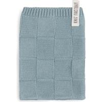Knit Factory Washand Ivy - Stone Green - 12x24 cm