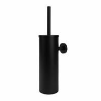 Toiletborstelhouder voor wand - Zwart