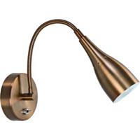 Highlight Elite - Wandlamp - E14 - 30 x 5 x 9.5cm - Brons